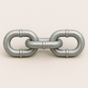 Цепь круглозвенная с буртиком Б2-6х42 в наличии в Кургане