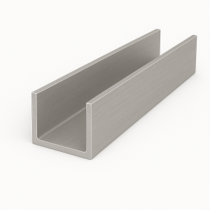 П-образный профиль алюминиевый 9х54х4 мм ВД17 ГОСТ 13623-90 в наличии в Кургане