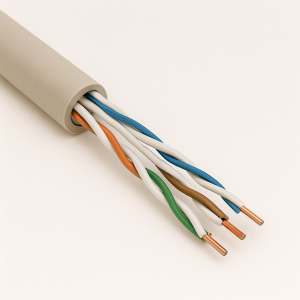 Кабель телефонный безгалогенный ПРППМС 2х0,8 в наличии в Кургане