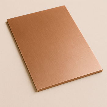 Бронзовый лист 0,28 мм БрБ2 в наличии в Кургане