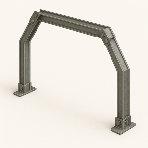Трапециевидная податливая крепь 4 стойки КМП-Т4 СВП-27 в наличии в Кургане