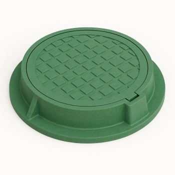 Люк полимерно-песчаный 45 мм 12,5 т 52 кг в наличии в Кургане