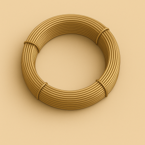 Латунная проволока тянутая 0,15 мм Л63 ГОСТ 1066-2015 в наличии в Кургане