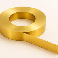 Латунная лента полутвердая Л63 0,3х300 мм холоднокатаная ГОСТ 2208-2007