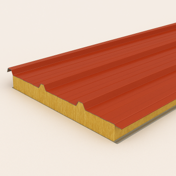 Кровельная сэндвич-панель МВ 120 мм RAL 5005 в наличии в Кургане