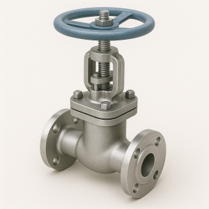 Задвижка нержавеющая фланцевая Ду 65 Ру 16 в наличии в Кургане