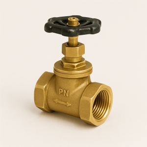 Клапан обратный латунный муфтовый ДУ 25 в наличии в Кургане