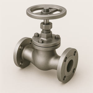 Клапан нержавеющий фланцевый Ду 80 Ру 16 AISI 316 в наличии в Кургане