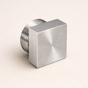 Заглушка квадратная AISI 304 1" НР в наличии в Кургане