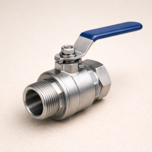 Кран шаровой из 3-х частей S-S AISI 316 1 1/2" в наличии в Кургане