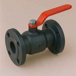 Чугунный кран конусный проходной фланцевый ДУ 125 РУ 10 ГОСТ 9702-87 в наличии в Кургане