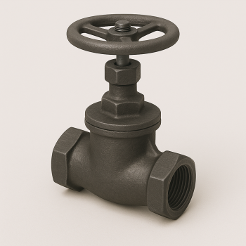 Вентиль чугунный запорный муфтовый ДУ 40 РУ 16 в наличии в Кургане