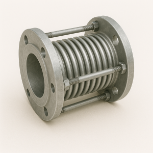 Компенсатор стальной осевой фланцевый ДУ 65 в наличии в Кургане