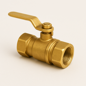 Латунный кран конусный четырехходовой муфтовый ДУ 15 РУ 10 ГОСТ 15527-2004 в наличии в Кургане