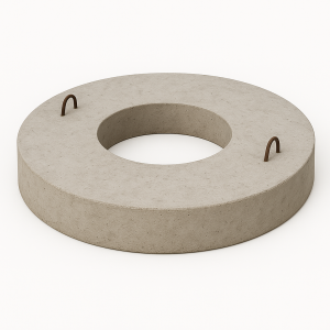 Плита перекрытия колодца 2ПП15-2 усиленная в наличии в Кургане